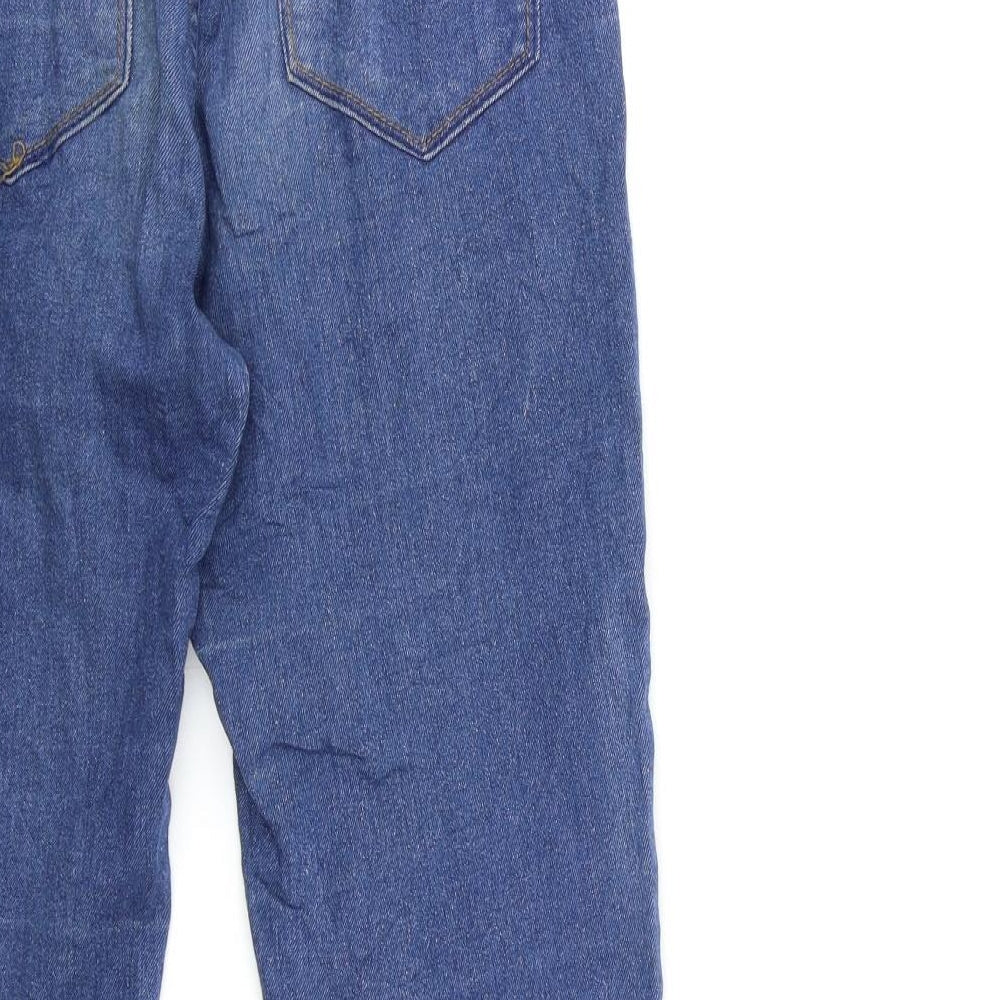 Womens UK Size 8 SINSAY Regular Fit Skinny Blue Jeans