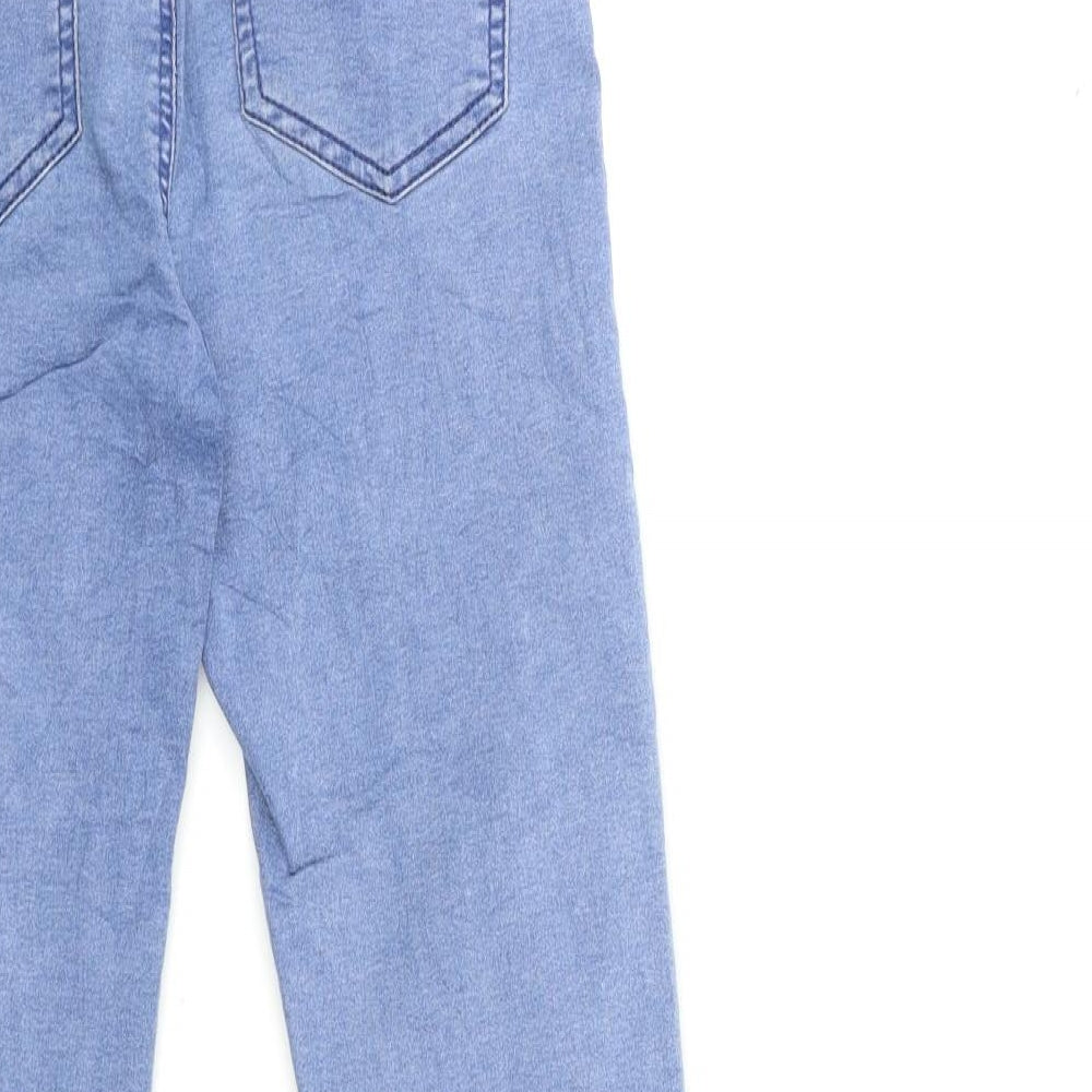 Womens UK Size 6 Diverse Regular Fit Skinny Blue Jeans