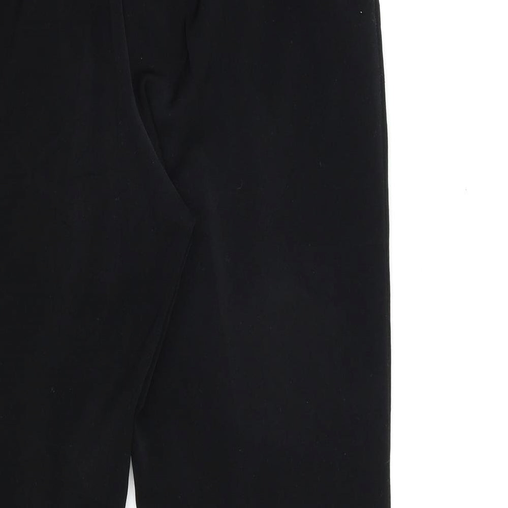 BANMARK Womens Black Trousers Size 18 L25 in