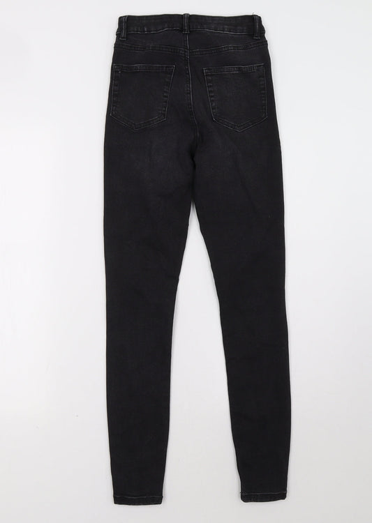 Primark Womens Black Skinny Jeans Size 6 L31 in