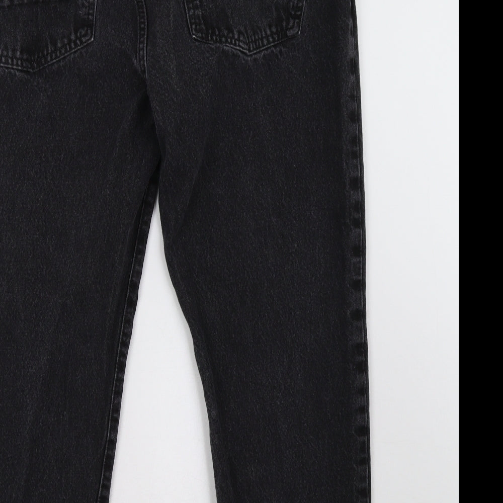 365 Womens Black Cropped Jeans Size 38 L26 in