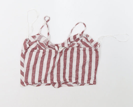 Womens UK Size 14 Miss Selfridge Red Basic Tank