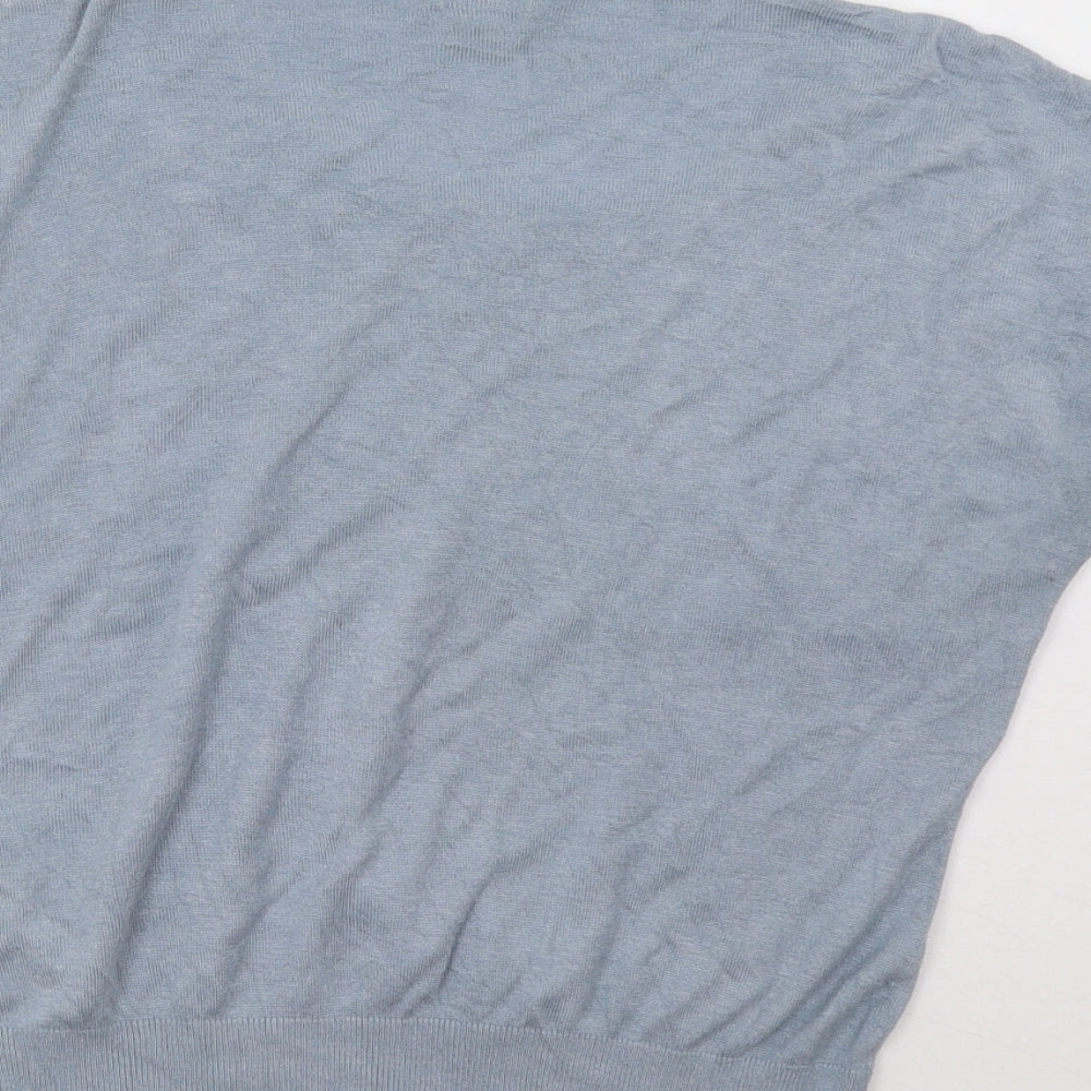 H&M Womens Blue Pullover Sweatshirt Size S