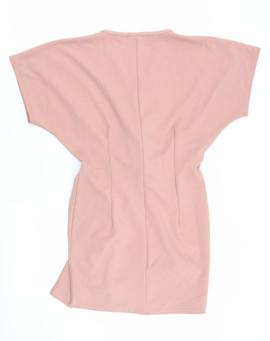 Missguided Womens Pink Fit & Flare Size 6