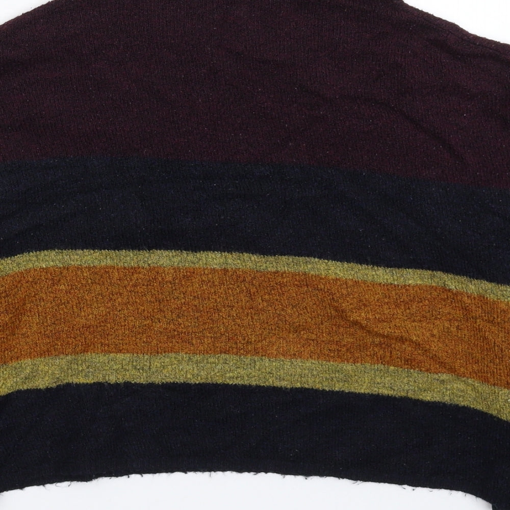 Womens UK Size M New Look Multicoloured Pullover Jumper