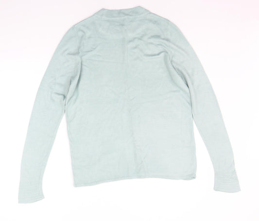 LOVE KNITWEAR Womens Green Pullover Jumper Size 12