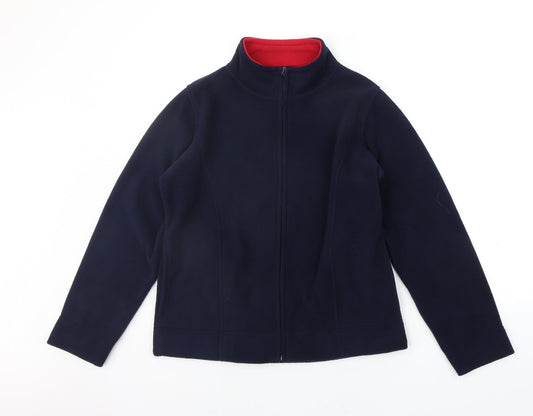 Additional front view of EWM women’s blue jacket, size S