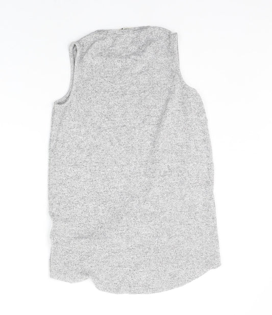 Womens UK Size 6 River Island Grey Pullover Jumper