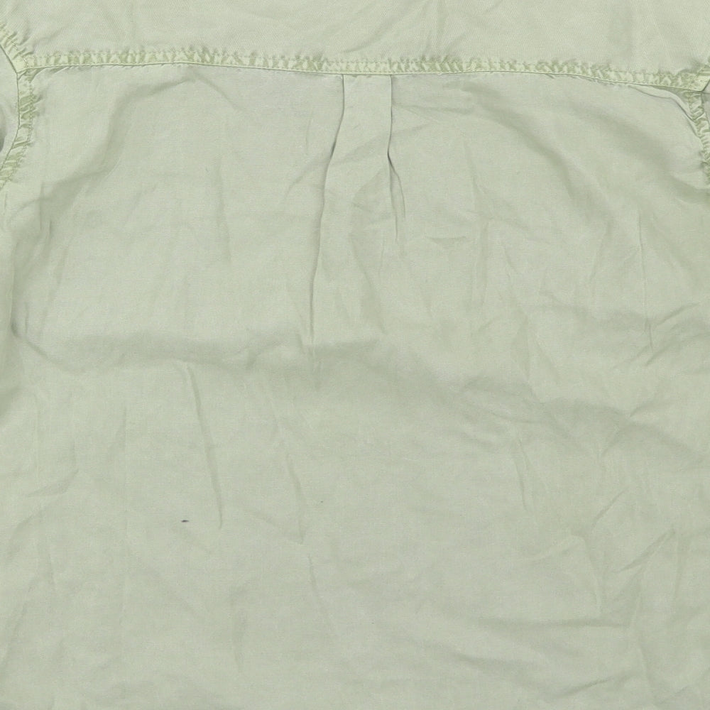 RIG utiliy Womens Green Basic Blouse Size S
