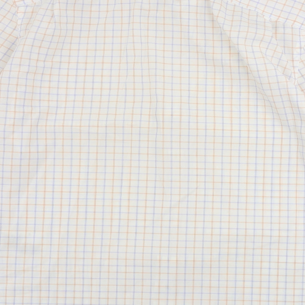 Mens UK Size S Gap White Button-Up Long Sleeve Casual Shirt