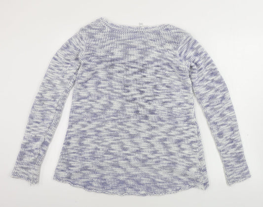 Womens UK Size 10 New Look White Pullover Jumper
