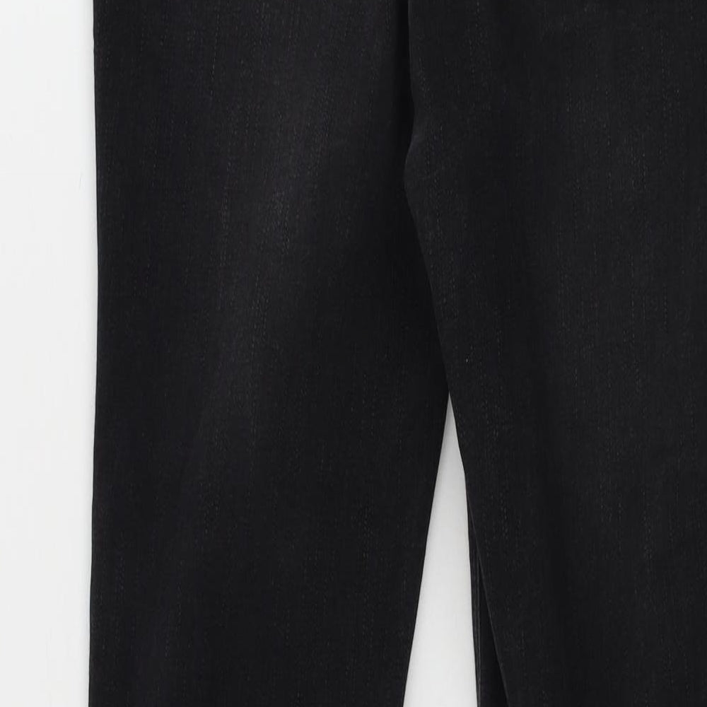 Brand and care label for Next women’s grey skinny jeans, size UK 8, 26-inch leg