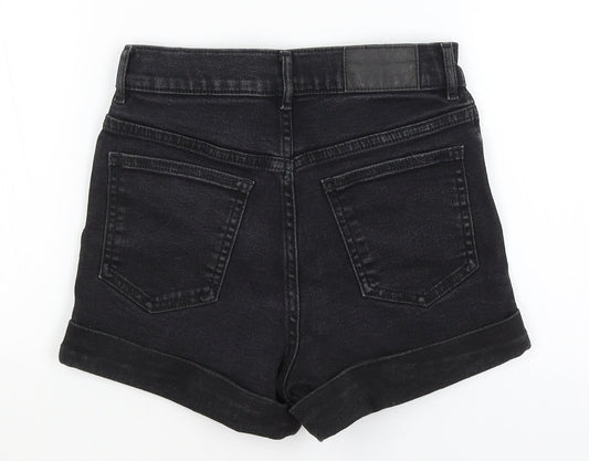 Monki Womens Black   Hot Pants Shorts Size 6