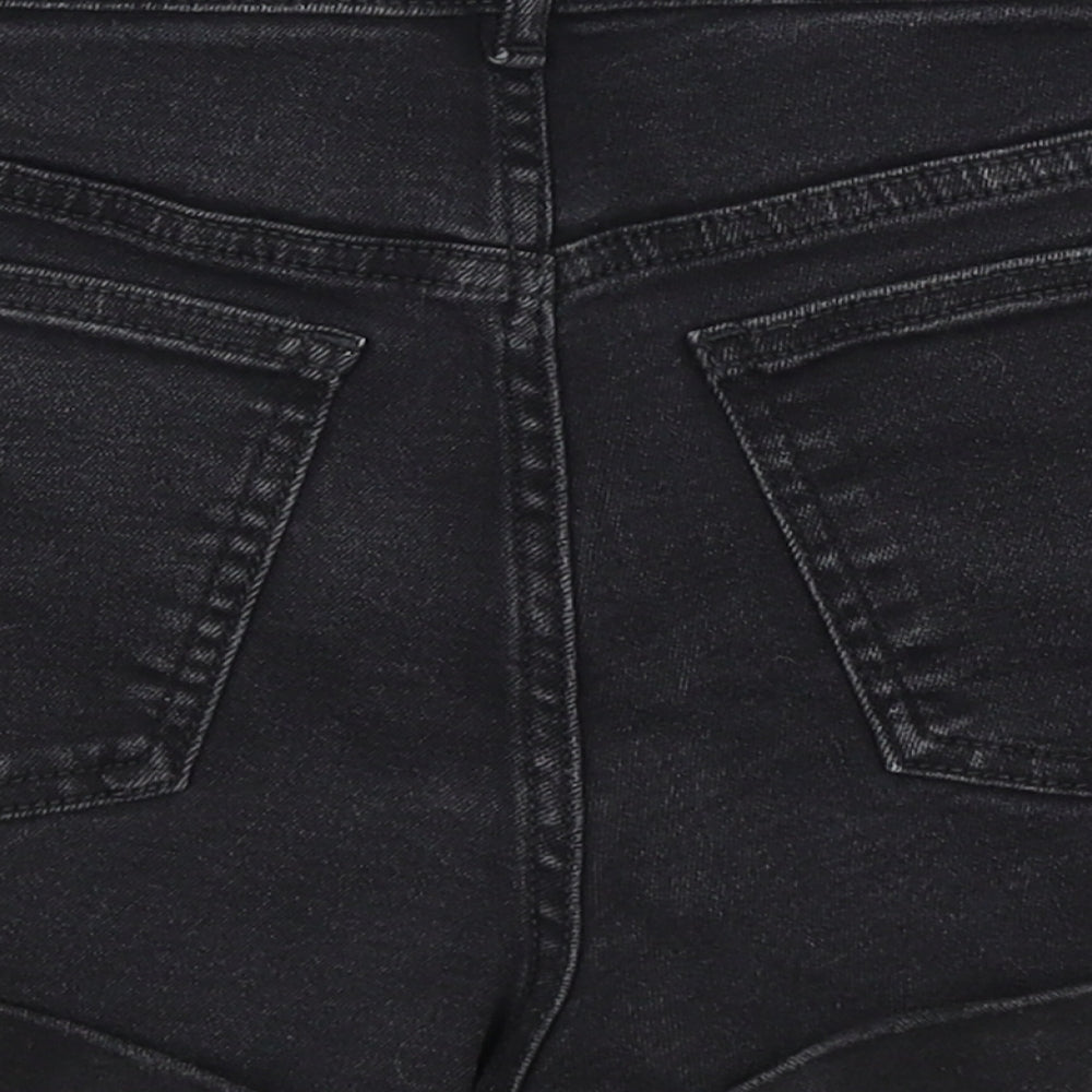 Monki Womens Black Hot Pants Shorts Size 6