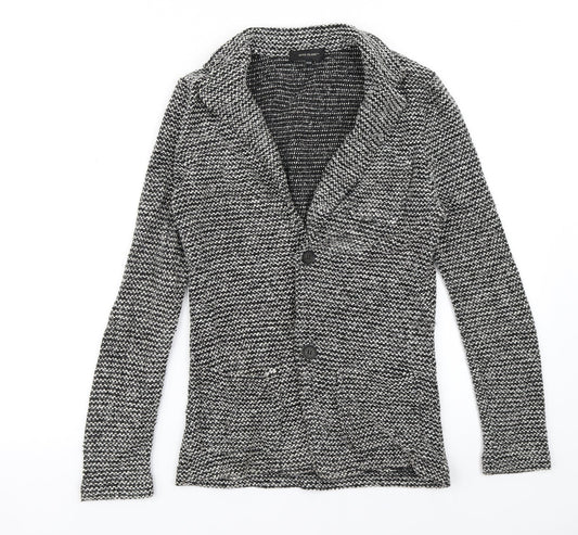 Womens UK Size 2XS River Island Grey Jacket