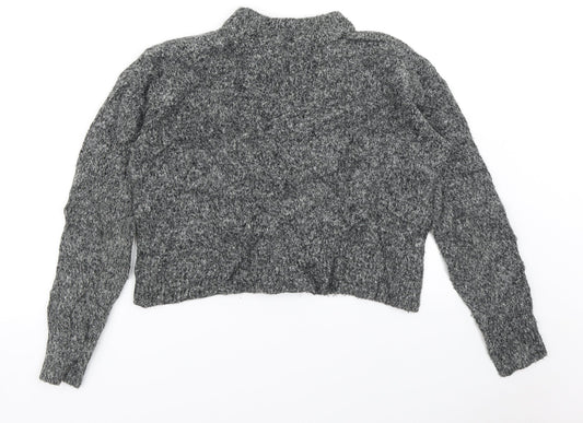 Womens UK Size 12 Atmosphere Grey Pullover Jumper
