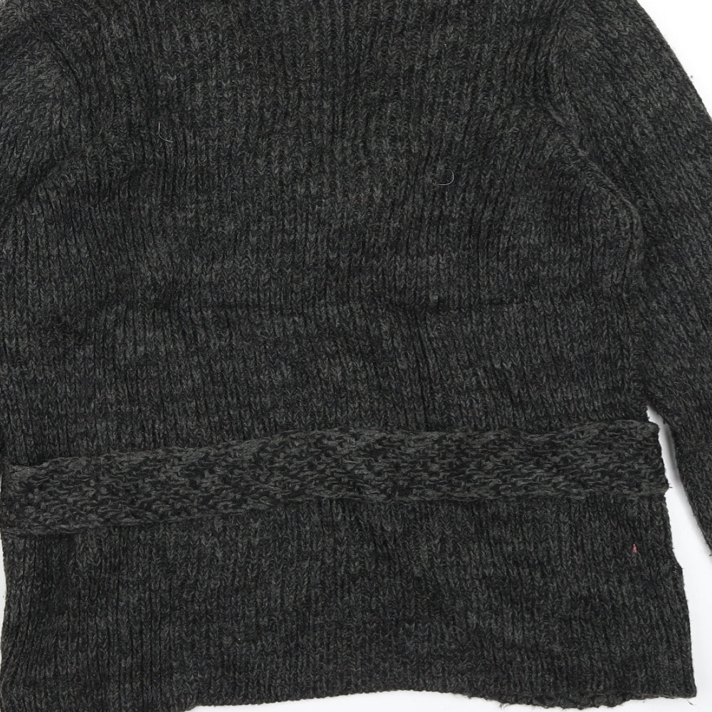 Autograph Womens Grey Cape Jumper Size 12
