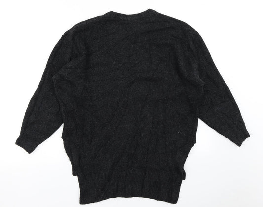 H&M Womens Black Pullover Jumper Size S