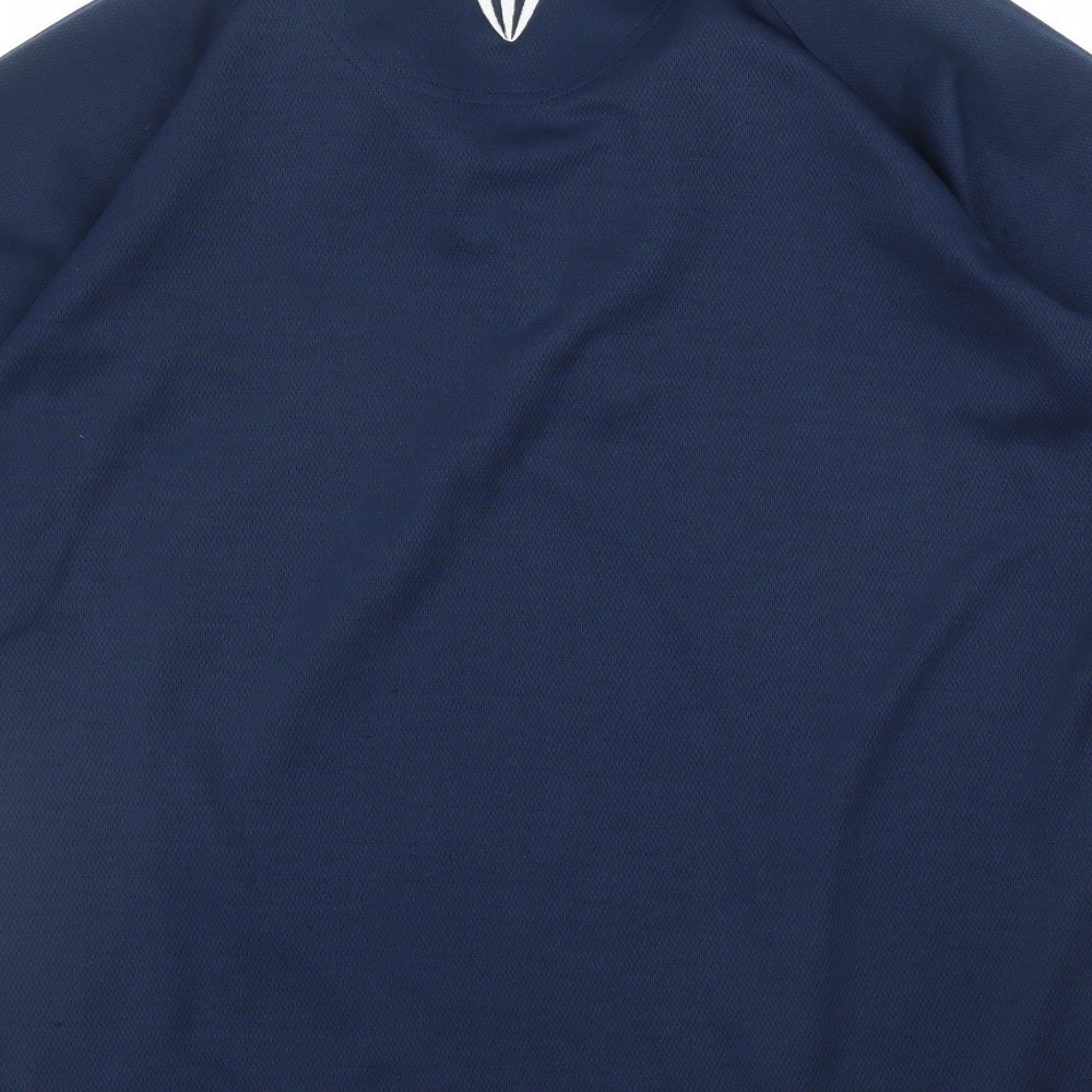 Fearnley Womens Blue Basic T-Shirt Size L - Cheshire FC
