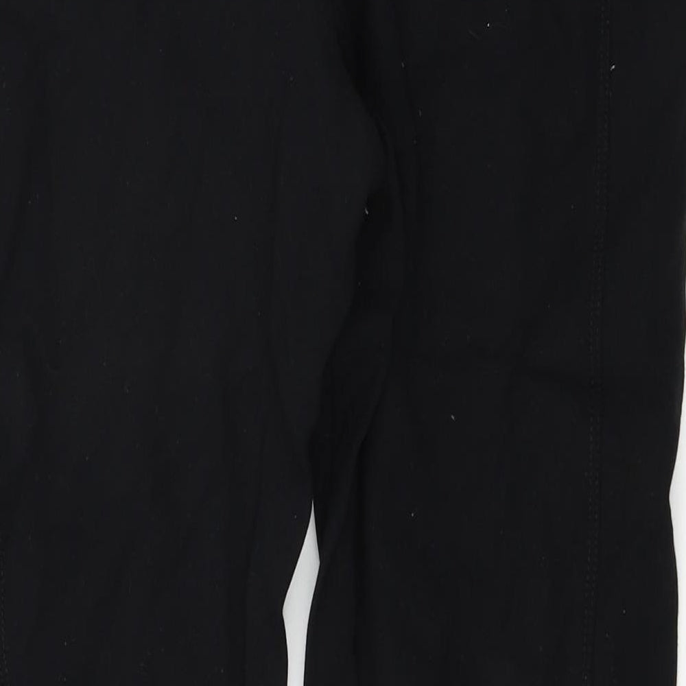 Womens UK Size 14 Marks and Spencer Regular Fit Black Trousers