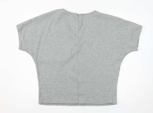 Womens UK Size 12 Missguided Grey Pullover Jumper