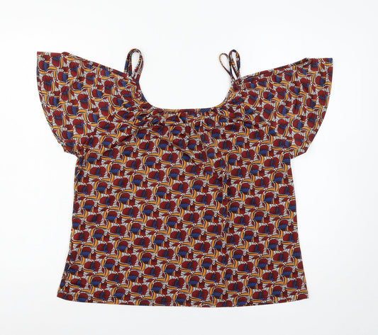 Womens UK Size M Cache Cache Multicoloured Basic T-Shirt