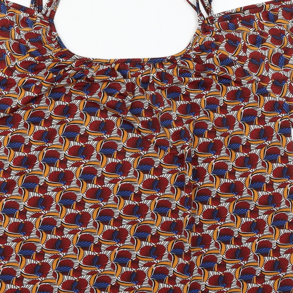 Womens UK Size M Cache Cache Multicoloured Basic T-Shirt