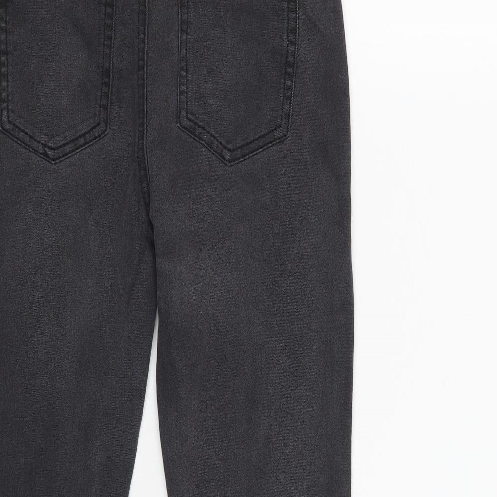 Denim co Girls Grey Cropped Jeans Size 10-11 Years