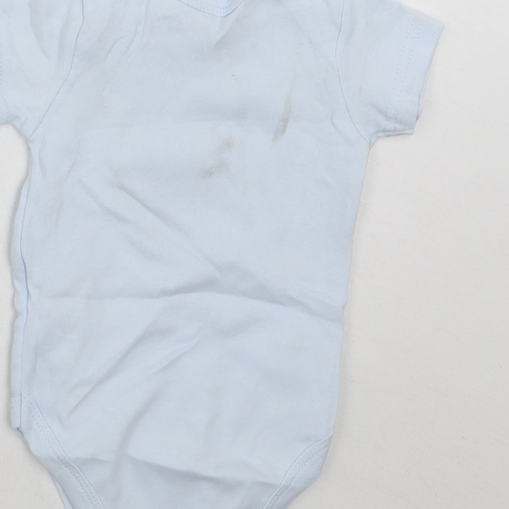 Pep&co Boys Blue Babygrow One-Piece Size 0-3 Months