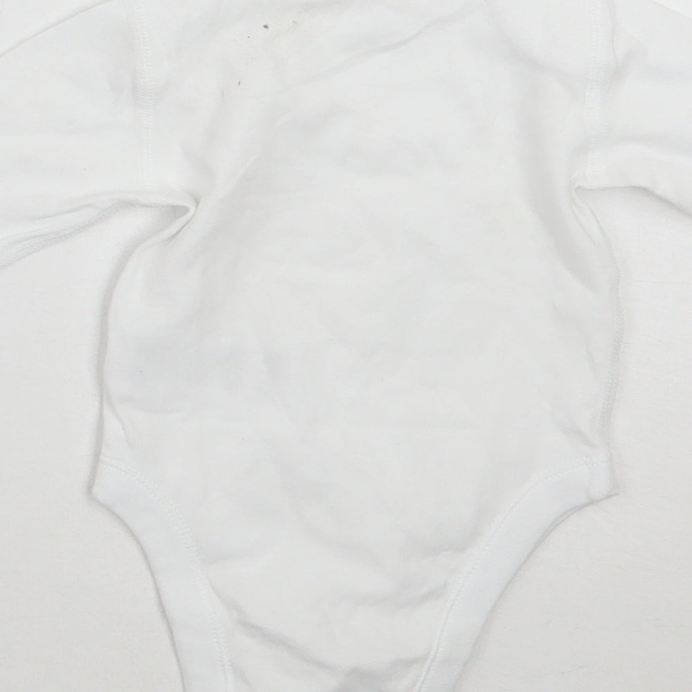 F&F Baby White Babygrow One-Piece Size Newborn
