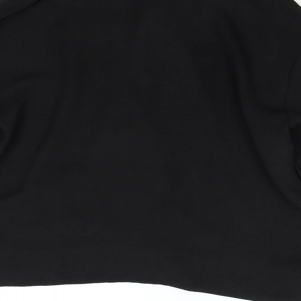 Womens UK Size 6 Topshop Black Basic Blouse