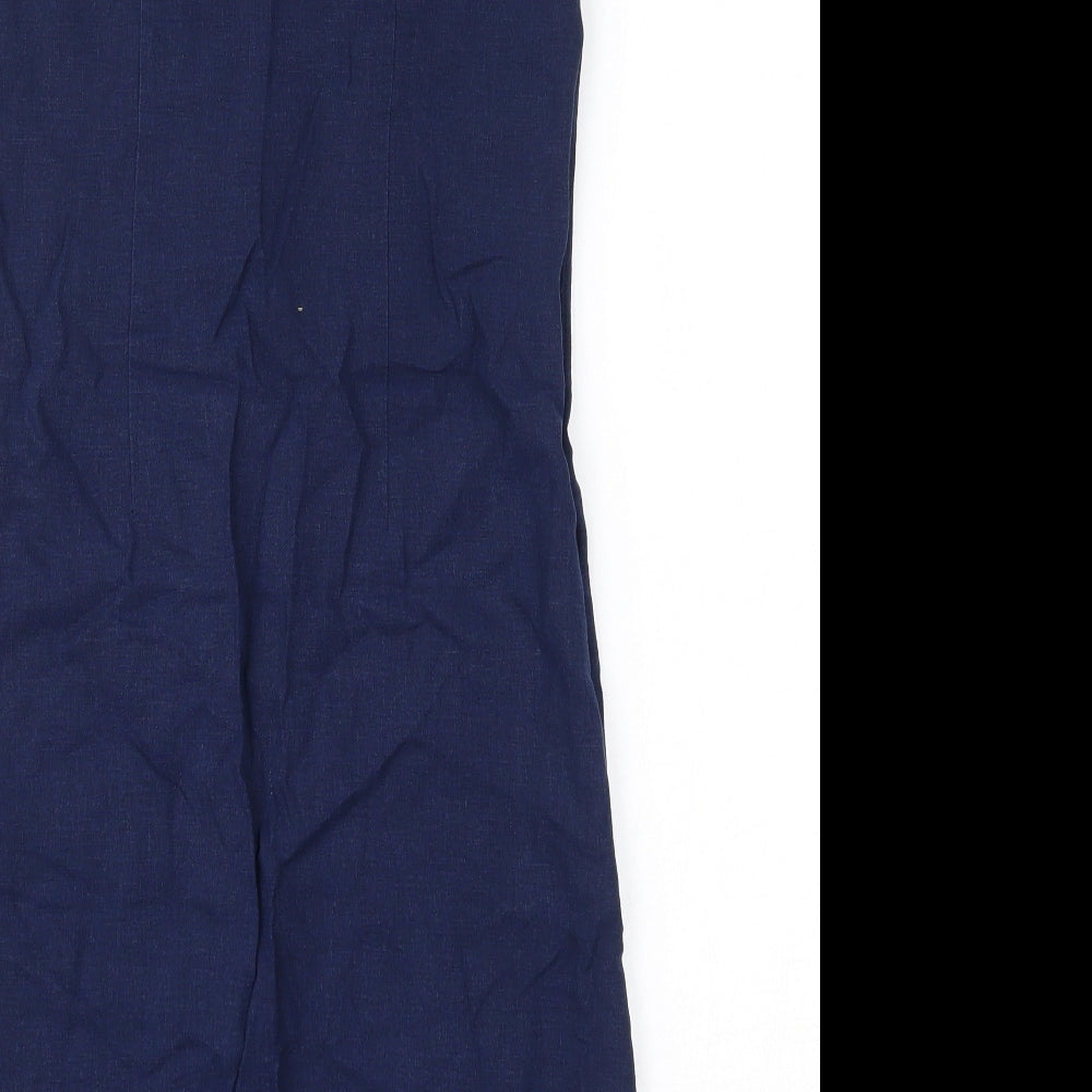 Marks and Spencer Womens Blue A-Line Size 8