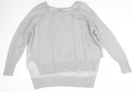 F&F Womens Grey Pullover Jumper Size 18