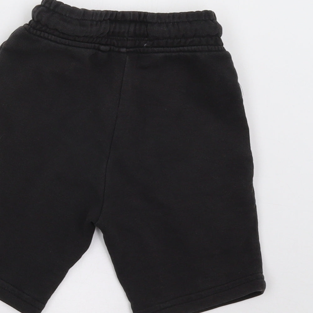 NEXT Boys Black Sweat Shorts Size 4 Years