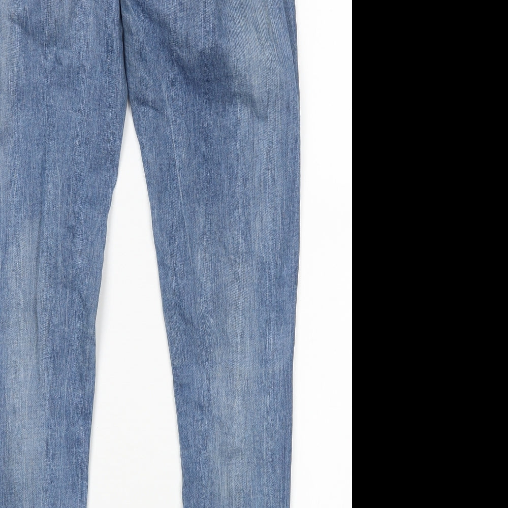Denim Co Womens Blue Skinny Jeans Size 6 L28 in