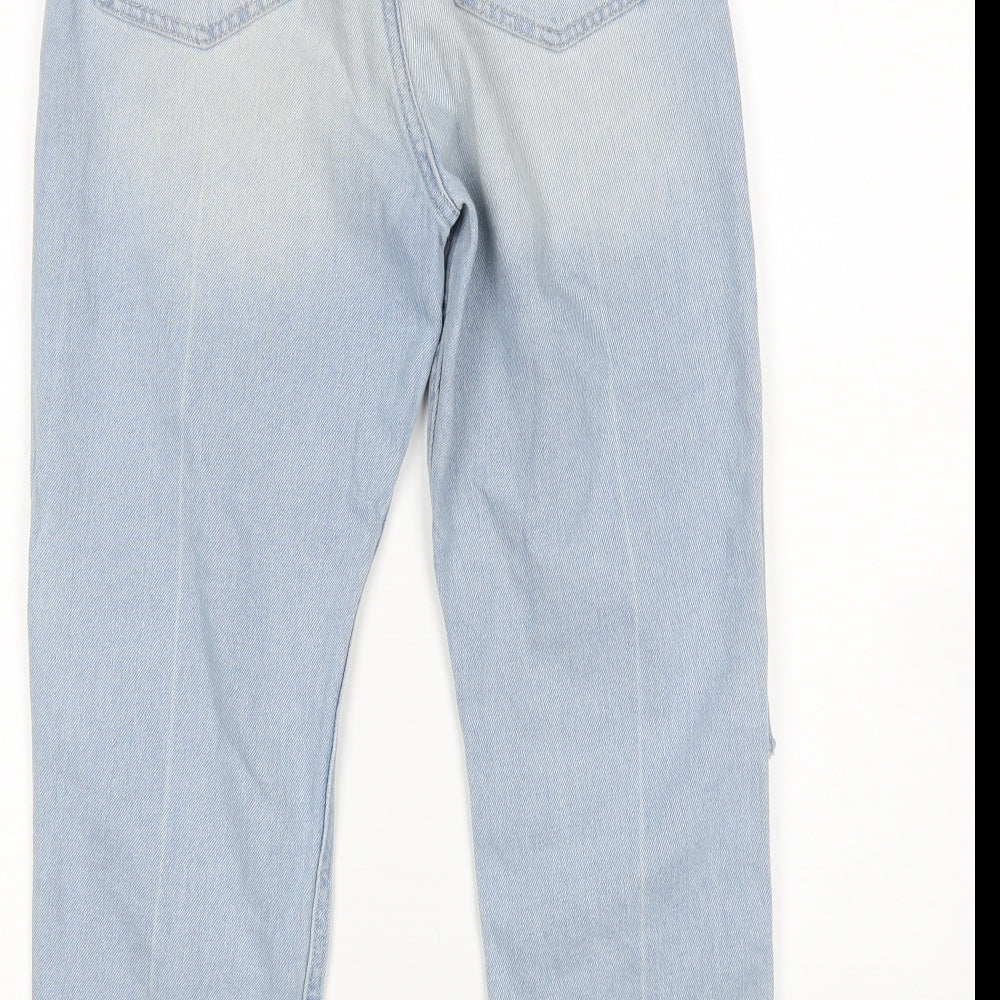 Hollister Womens Blue   Mom Jeans Size 25 in L25 in