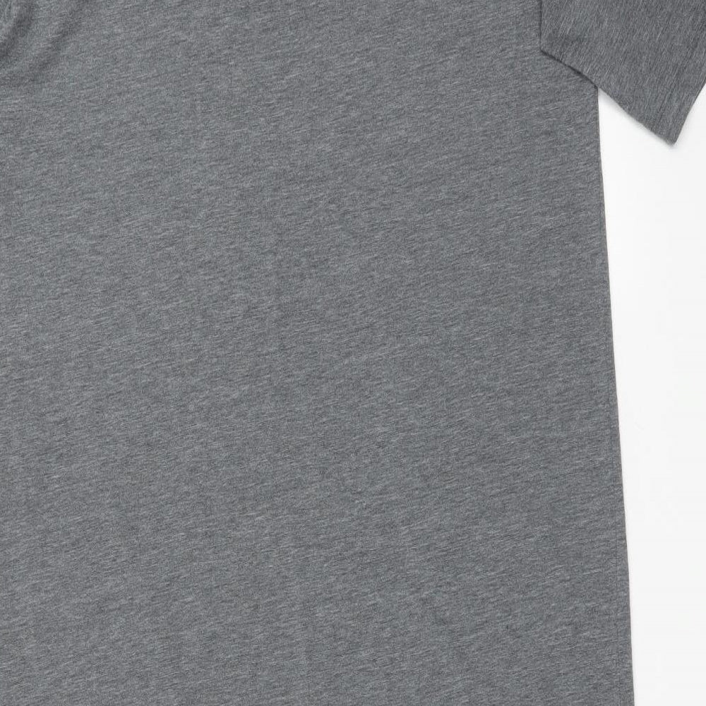 Noisy may Womens Grey T-Shirt Dress Size M