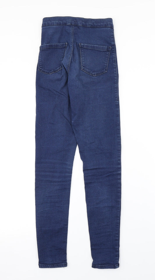Topshop Womens Blue Jegging Jeans Size 25 in L30 in
