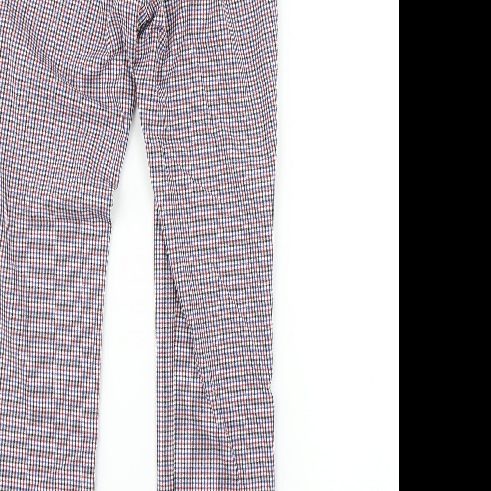 Womens UK Size 6 Stradivarius Regular Fit Multicoloured Trousers