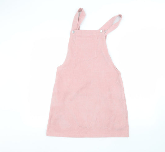 Additional front view of SHEIN women’s pink a-line, size M