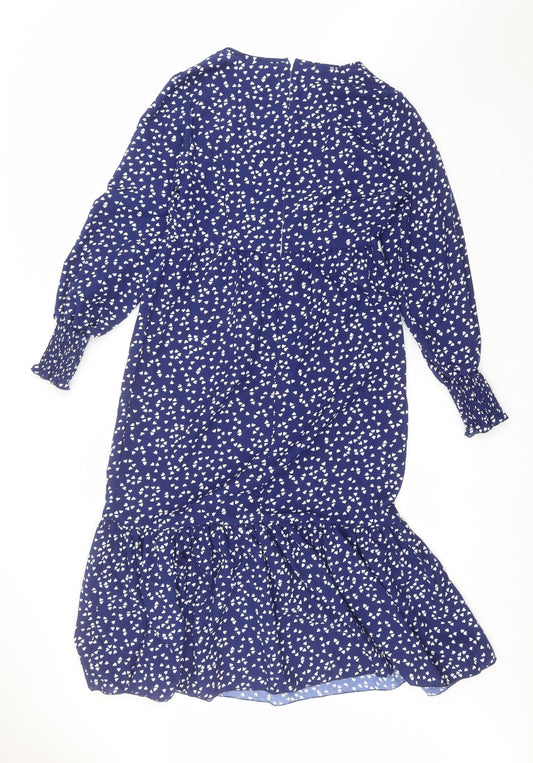 SheIn Womens Blue A-Line Size M