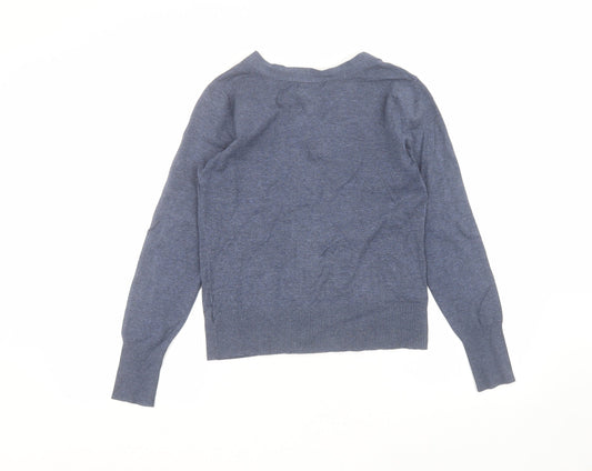 Gap Womens Blue Cardigan Jumper Size XS
