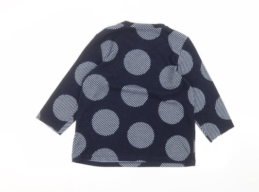 Womens UK Size 12 Marks and Spencer Blue Pullover Jumper