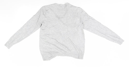 George Womens Grey Cardigan Jumper Size 12