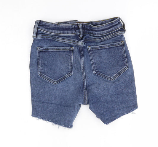 F&F Womens Blue   Bermuda Shorts Size 10