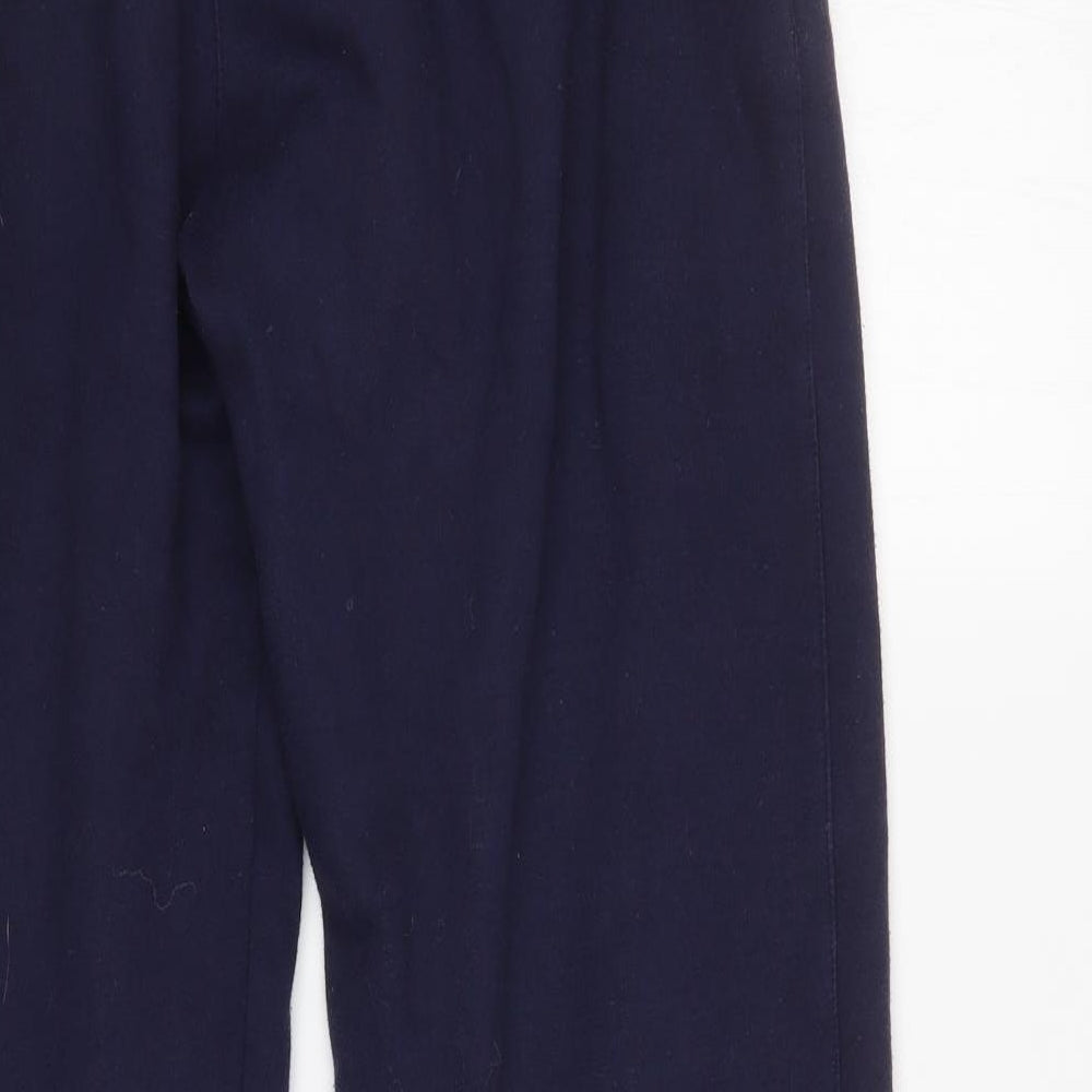 Brand and care label for Academy men’s black sweatpants, size M, 31-inch leg - elastic waist