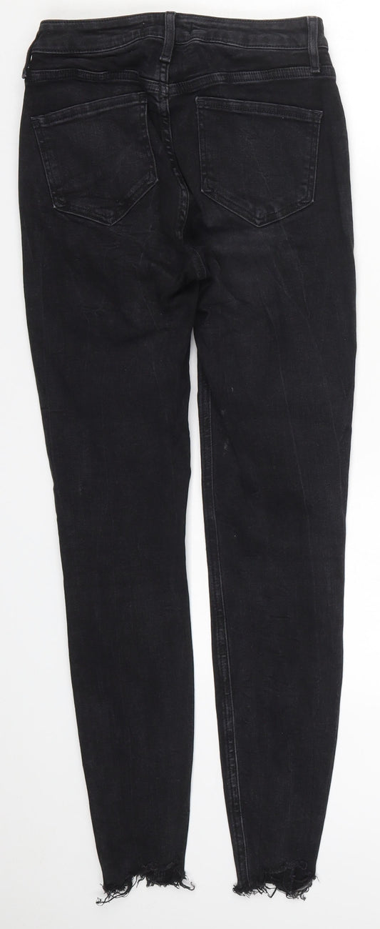 Denim Co Womens Black Denim Skinny Jeans Size 8 L28 in
