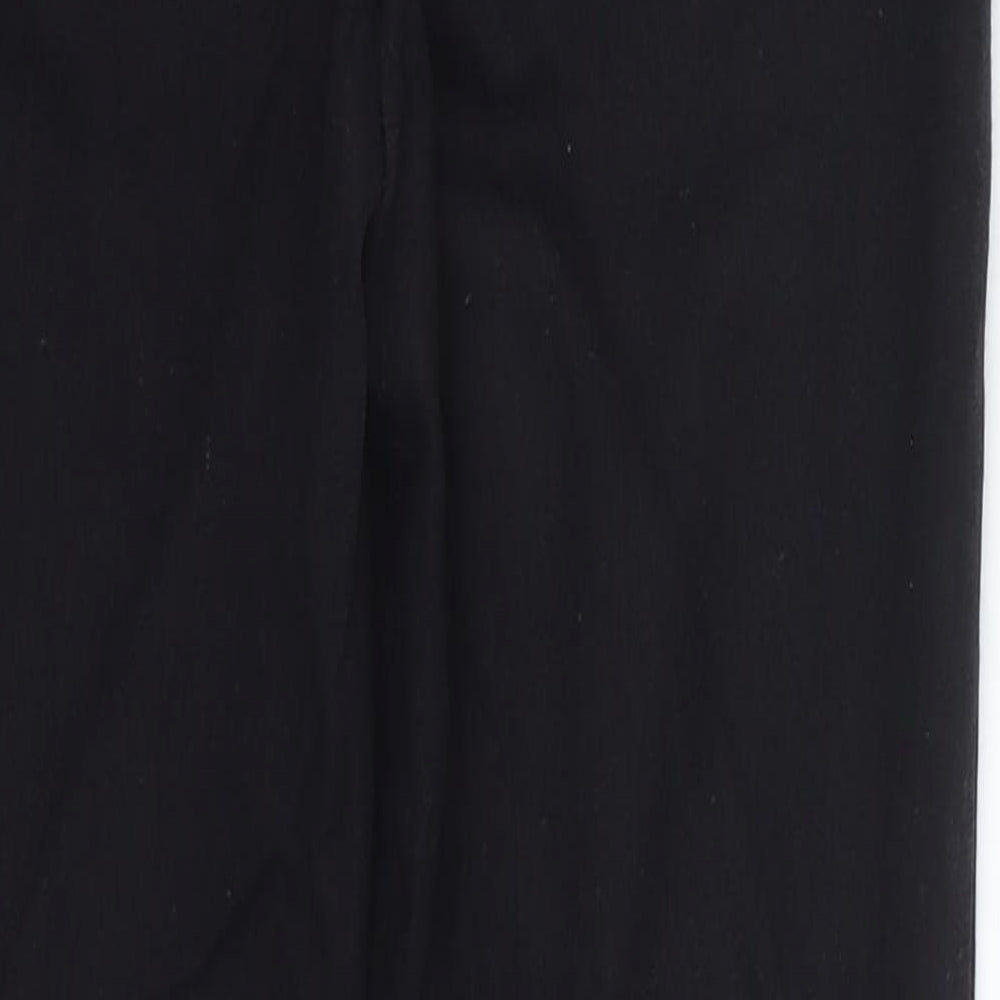 Denim Co Womens Black Denim Jegging Jeans Size 10 L26 in