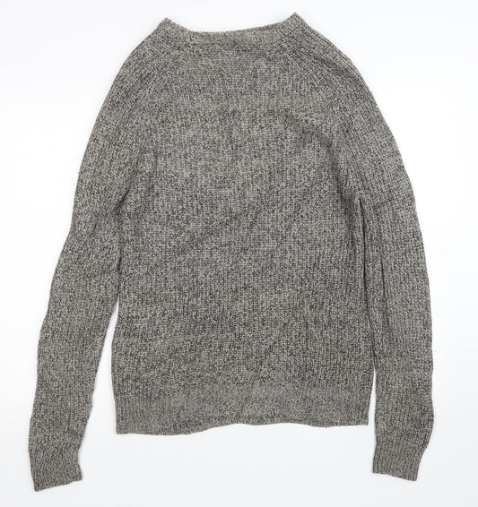 Cedar Wood State Mens Beige Knit Pullover Jumper Size S