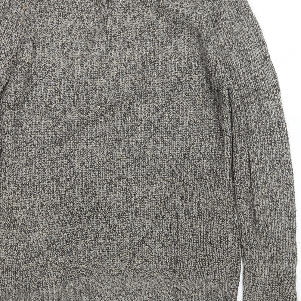 Cedar Wood State Mens Beige Knit Pullover Jumper Size S